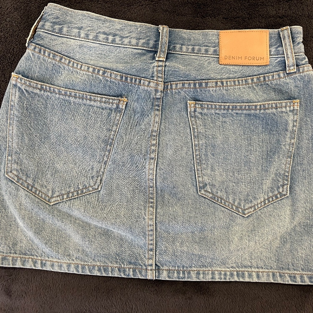 Demin forum skirt Aritzia